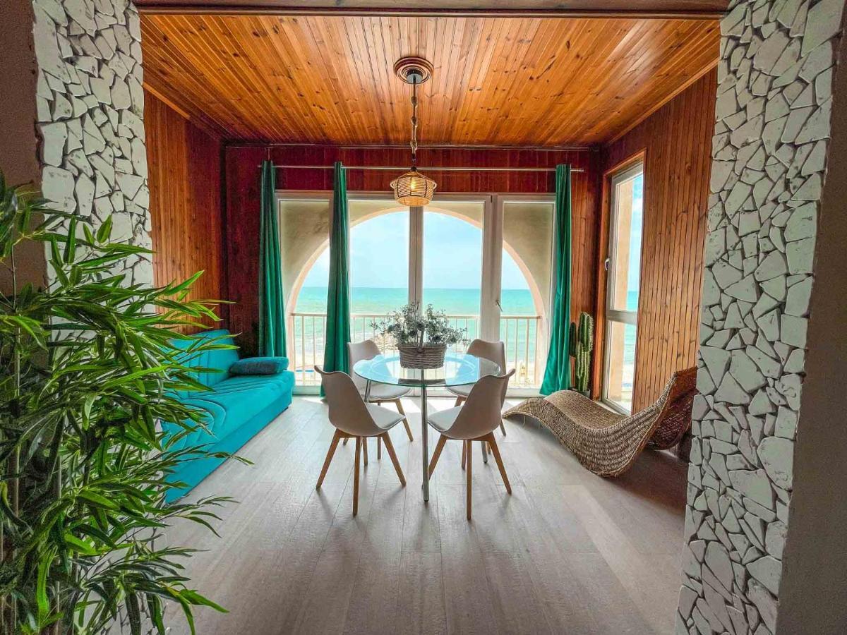 Athena Sea Front Apartment, Parking & Pool 라고 파트리아 외부 사진